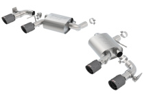 2016-2024 Chevrolet Camaro SS Med Dual Mode (NPP) Axleback Sportavgassystem S-Type Borla